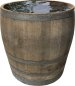 Preview: Holzfass 180 Liter, medium patiniert,2/3 von 225 Liter Weinfass